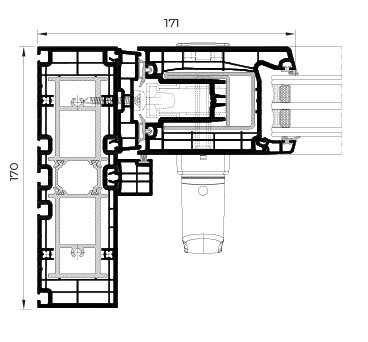E 170 Corredera Elevable
